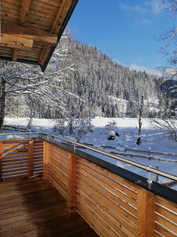 Apartment Gipfelblick Бухен Экстерьер фото